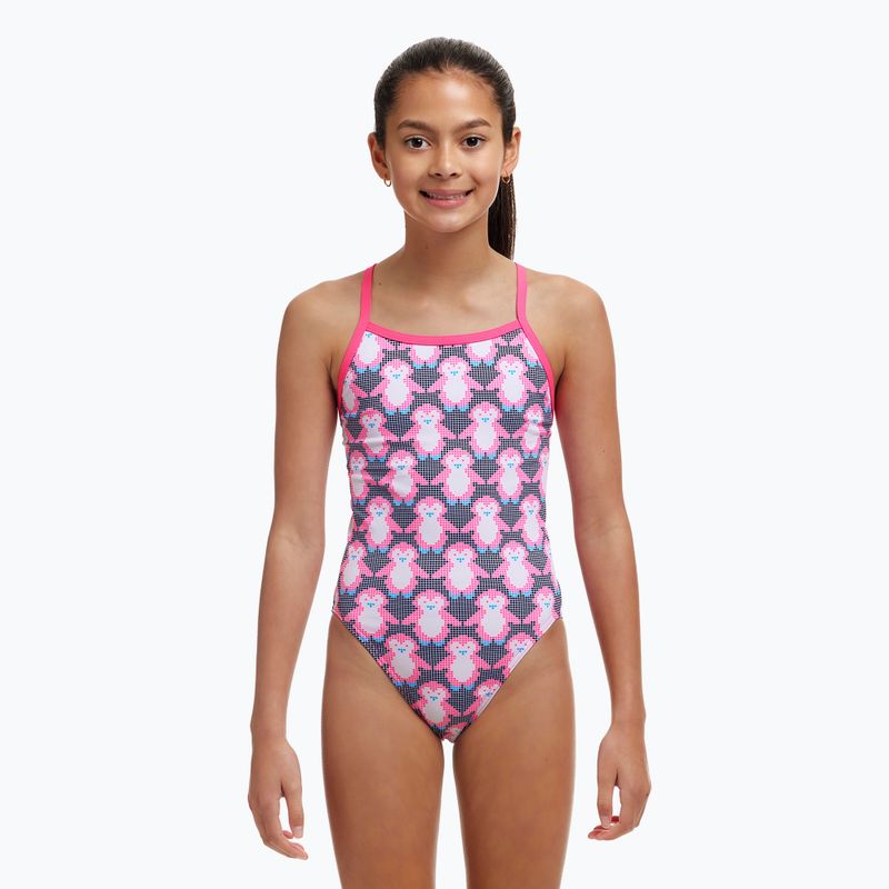 Detské jednodielne plavky Funkita Single Strap One Piece pen guy 2