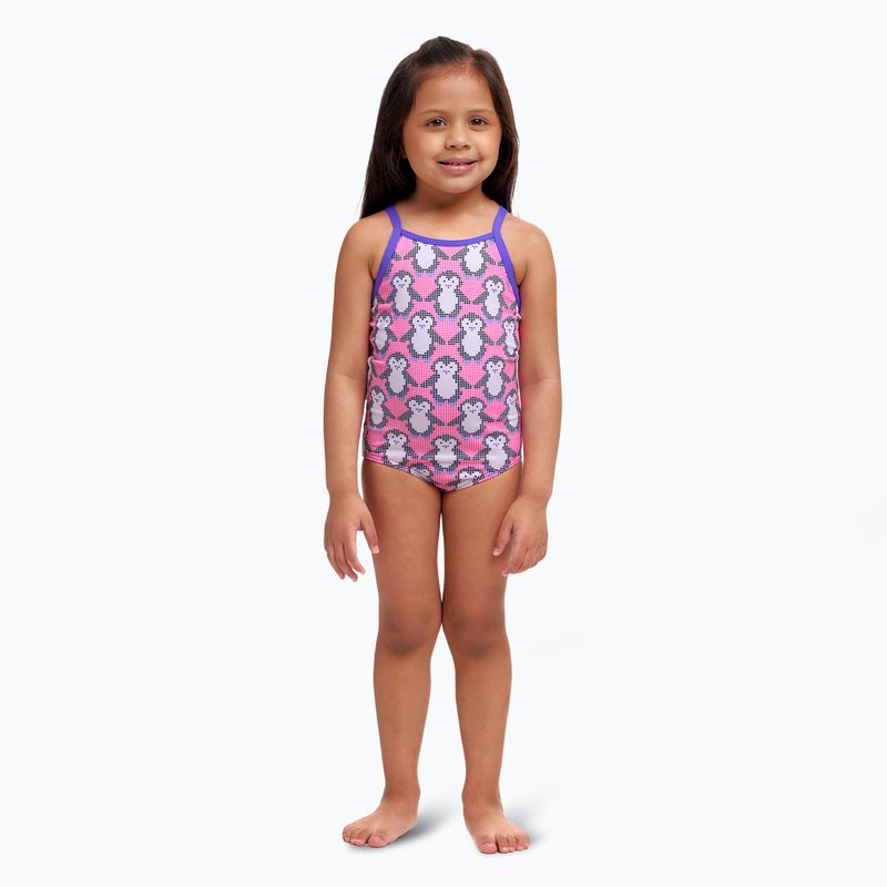 Detské jednodielne plavky Funkita Printed One Piece pixi pengi 2