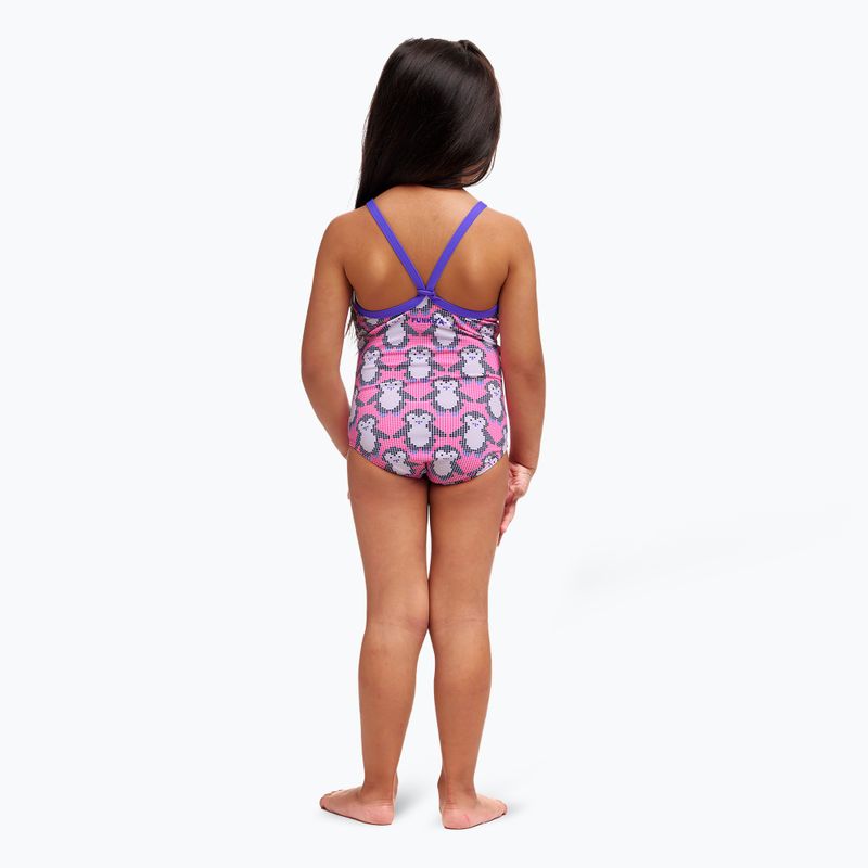 Detské jednodielne plavky Funkita Printed One Piece pixi pengi 3