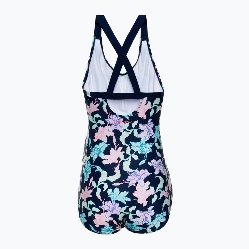 Dámske jednodielne plavky Funkita Brace Me Back One Piece fast flow 2