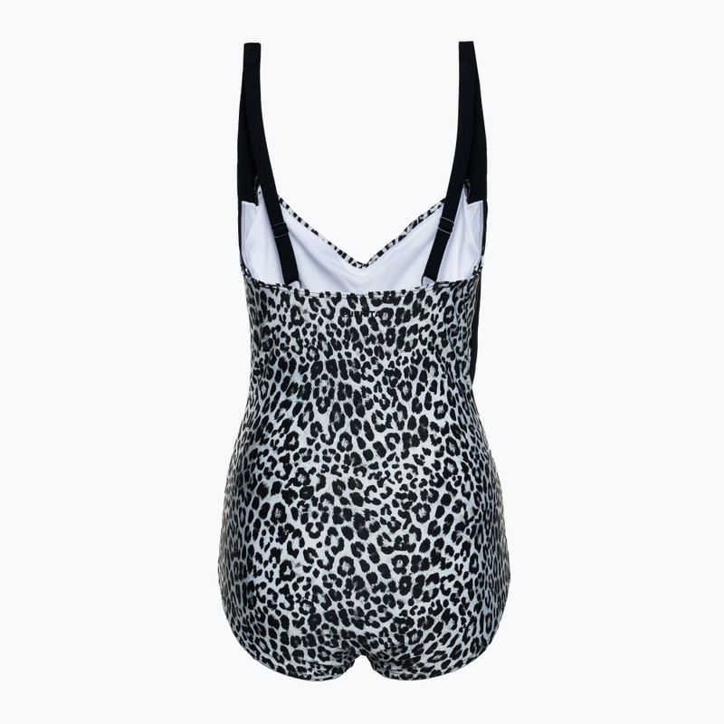 Dámske jednodielne plavky Funkita Ruched One Piece snow white 2