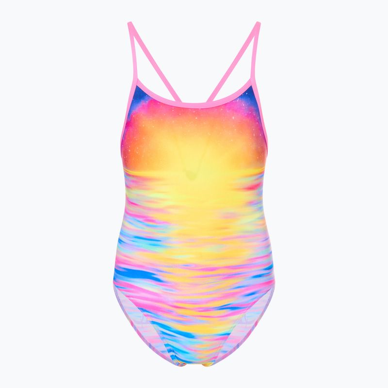 Detské jednodielne plavky Funkita Single Strap One Piece darkinjung sunset