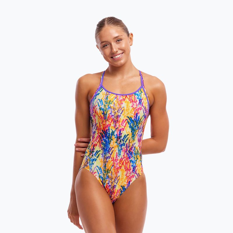 Dámske jednodielne plavky Funkita Diamond Back One Piece strike a posy