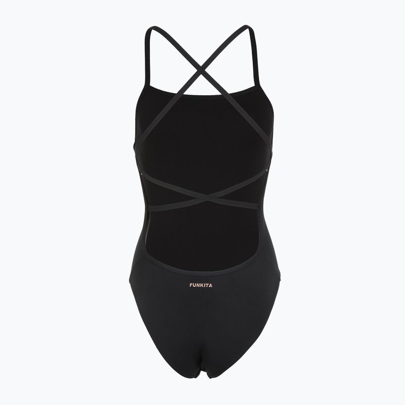 Dámske jednodielne plavky Funkita Strapped In One Piece bronzed 2