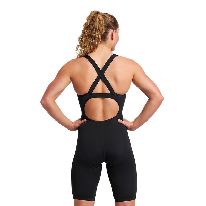 Dámske jednodielne plavky Funkita Fast Legs One Piece still black 2