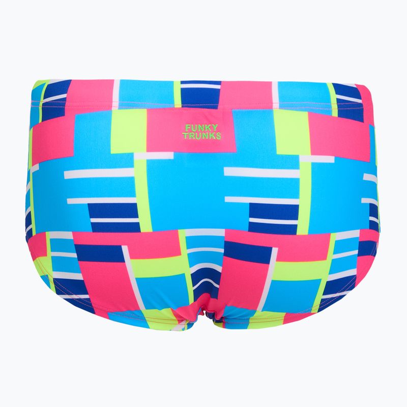 Pánske plavecké boxerky Funky Trunks Classic Trunks block token 2