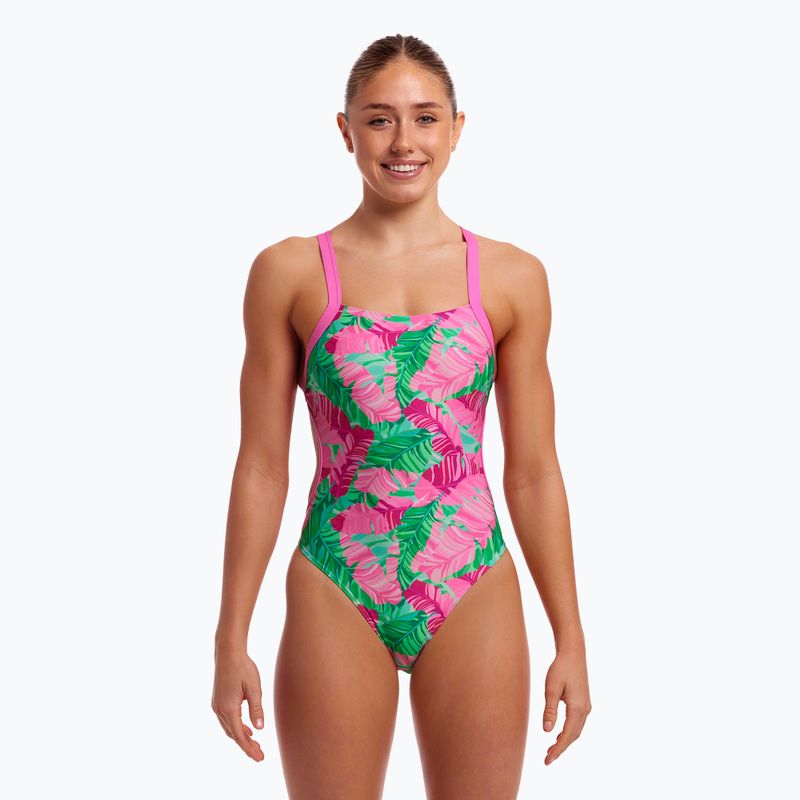 Dámske jednodielne plavky Funkita Brace Free One Piece tropic palm 4
