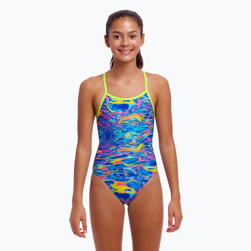 Detské jednodielne plavky Funkita Single Strap One Piece sti crazy