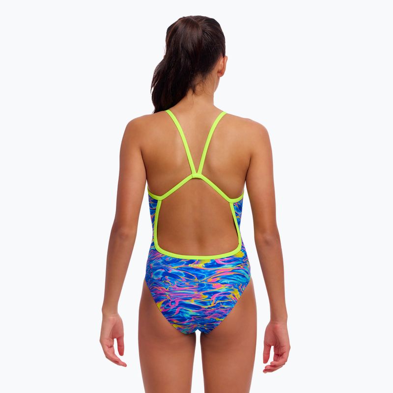 Detské jednodielne plavky Funkita Single Strap One Piece sti crazy 2