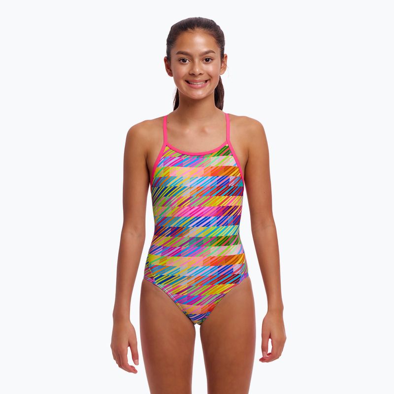 Detské jednodielne plavky Funkita Diamond Back One Piece static stack 2