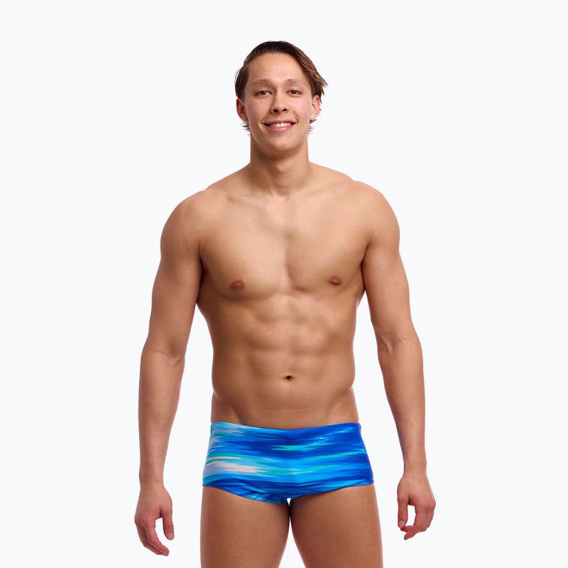 Pánske plavecké boxerky Funky Trunks Sidewinder Trunks sea breeze 2
