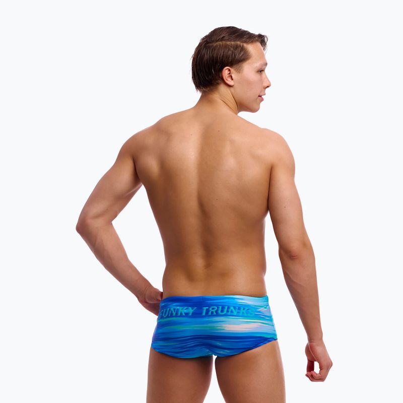 Pánske plavecké boxerky Funky Trunks Sidewinder Trunks sea breeze 3