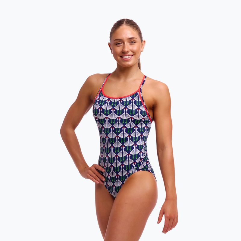 Dámske jednodielne plavky Funkita Diamond Back Sitting Duck 3