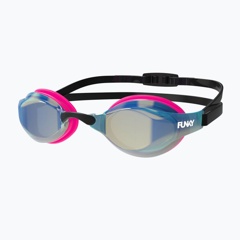 Plavecké okuliare Funky XT Machine Mirror pink shadow