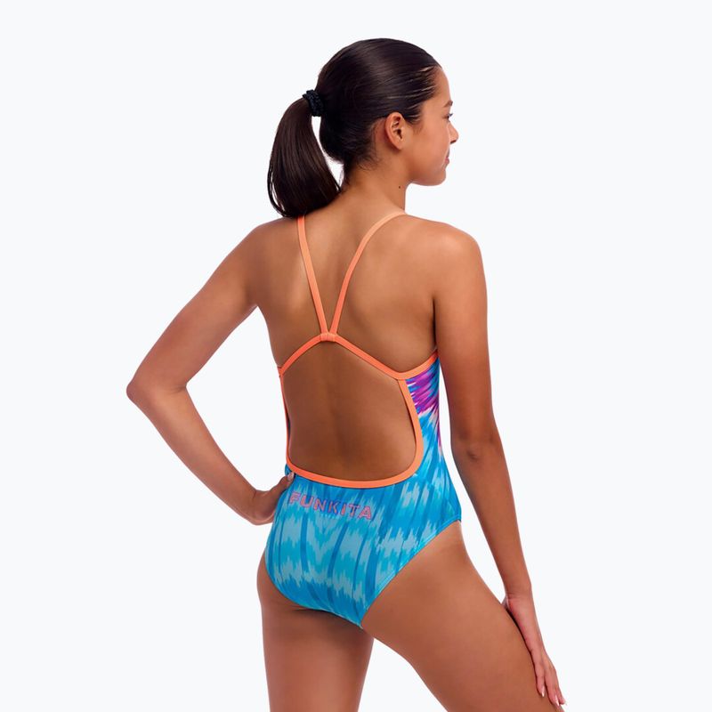 Detské jednodielne plavky Funkita Single Strap One Piece birdie bird 2