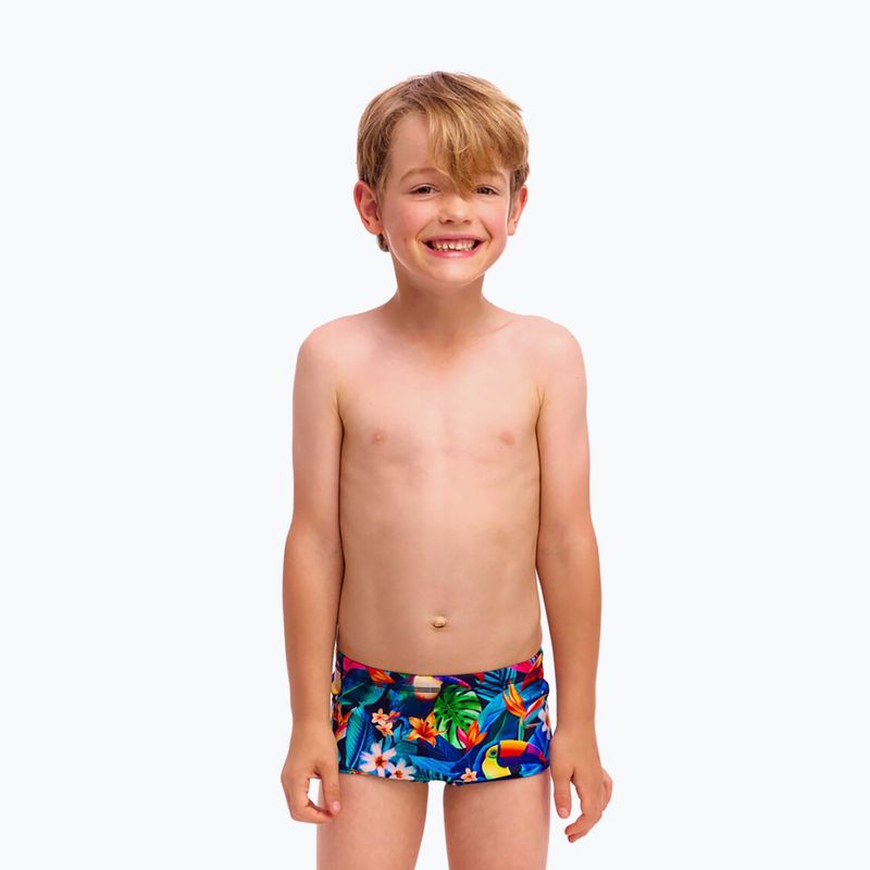 Detské plavecké boxerky Funky Trunks Printed Trunks birdie wordie 2