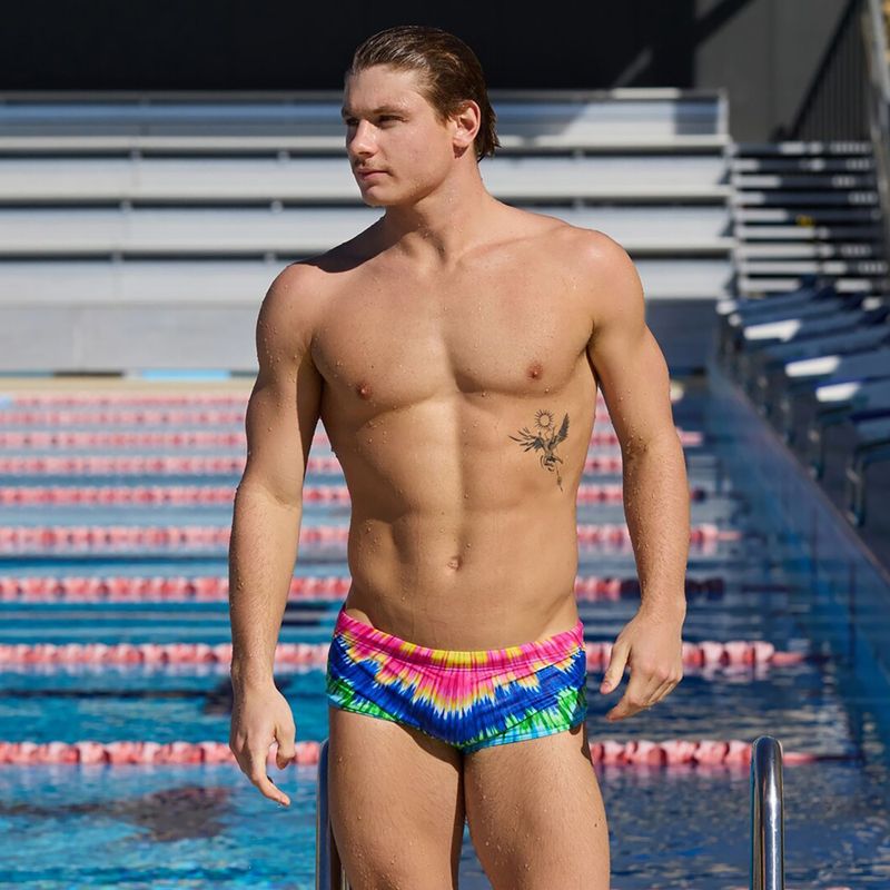 Pánske plavecké boxerky Funky Trunks Sidewinder Trunks fly time 4