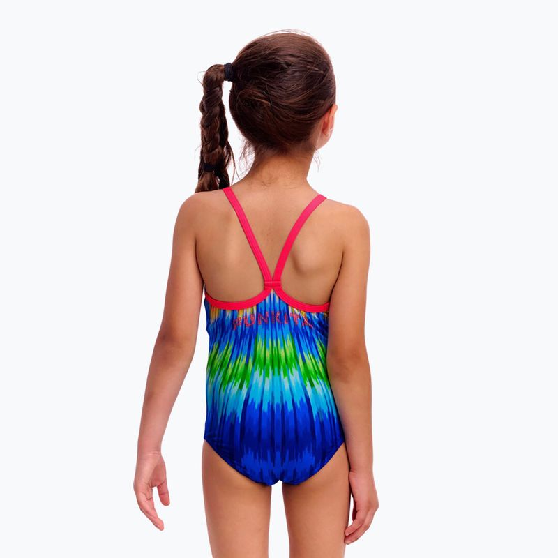 Detské jednodielne plavky Funkita Printed One Piece fly time 2