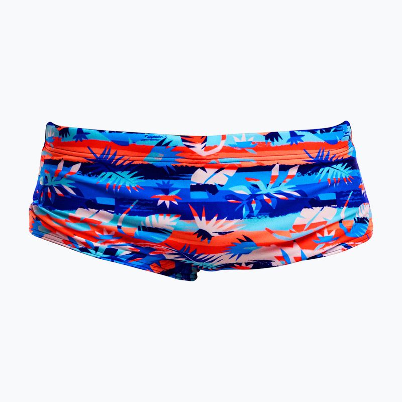 Pánske plavecké boxerky Funky Trunks Sidewinder Trunks forever fossil
