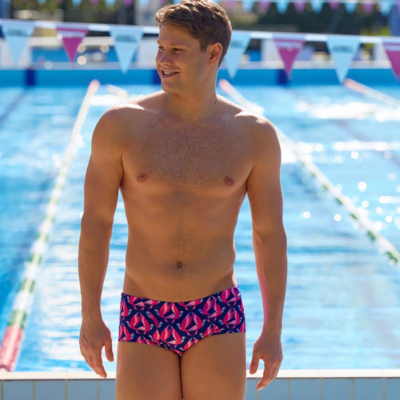 Pánske plavecké boxerky Funky Trunks Classic Trunks Ho Hum 4