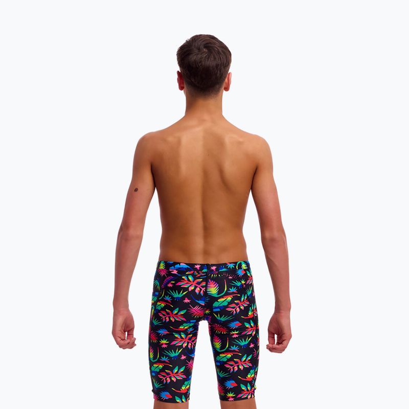 Detské plavky Funky Trunks Training Jammers lost leaf 3
