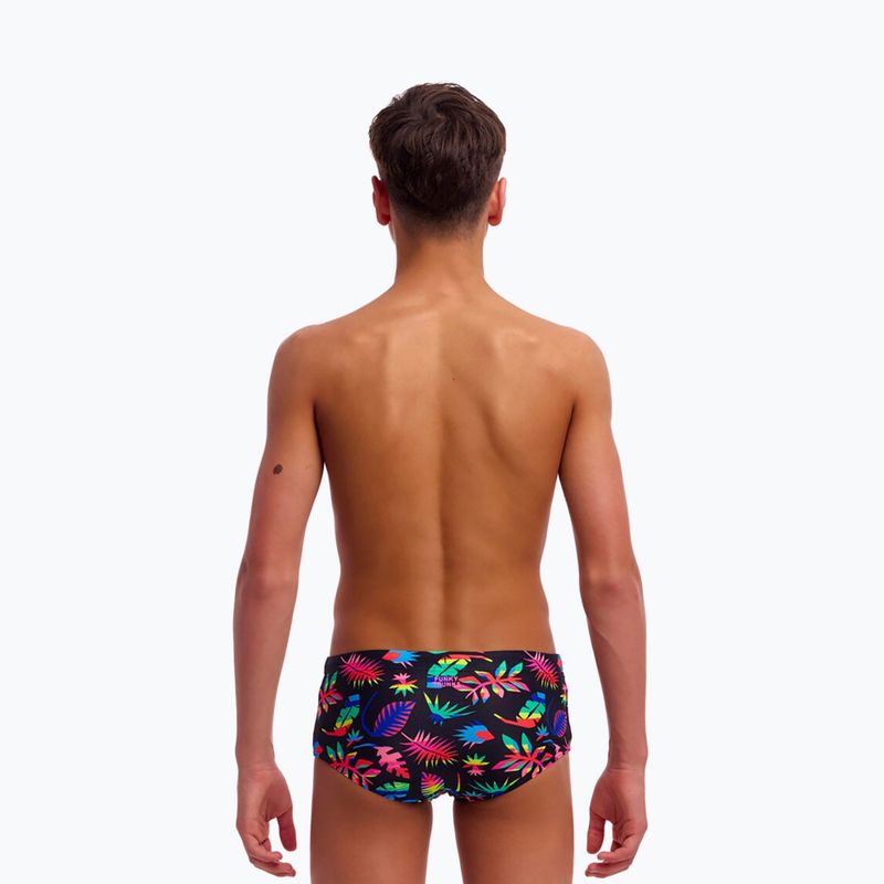 Detské plavecké boxerky Funky Trunks Sidewinder Trunks lost leaf 3