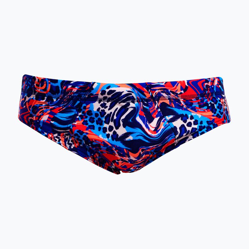Pánske plavky Funky Trunks Seamed Briefs mad cat
