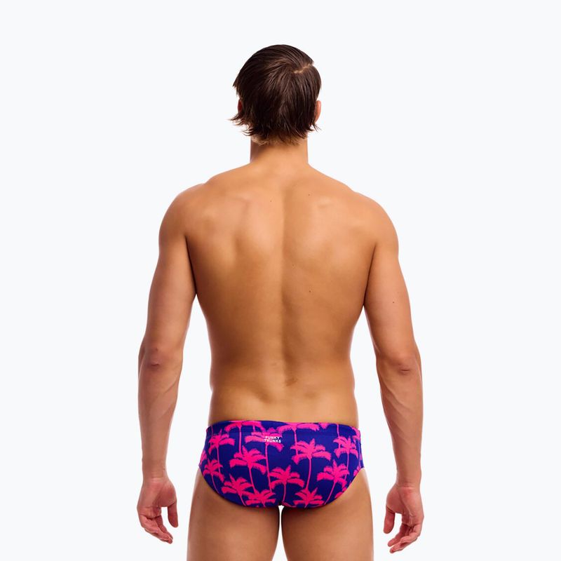 Pánske plavky Funky Trunks Classic Brief pinky palms 3