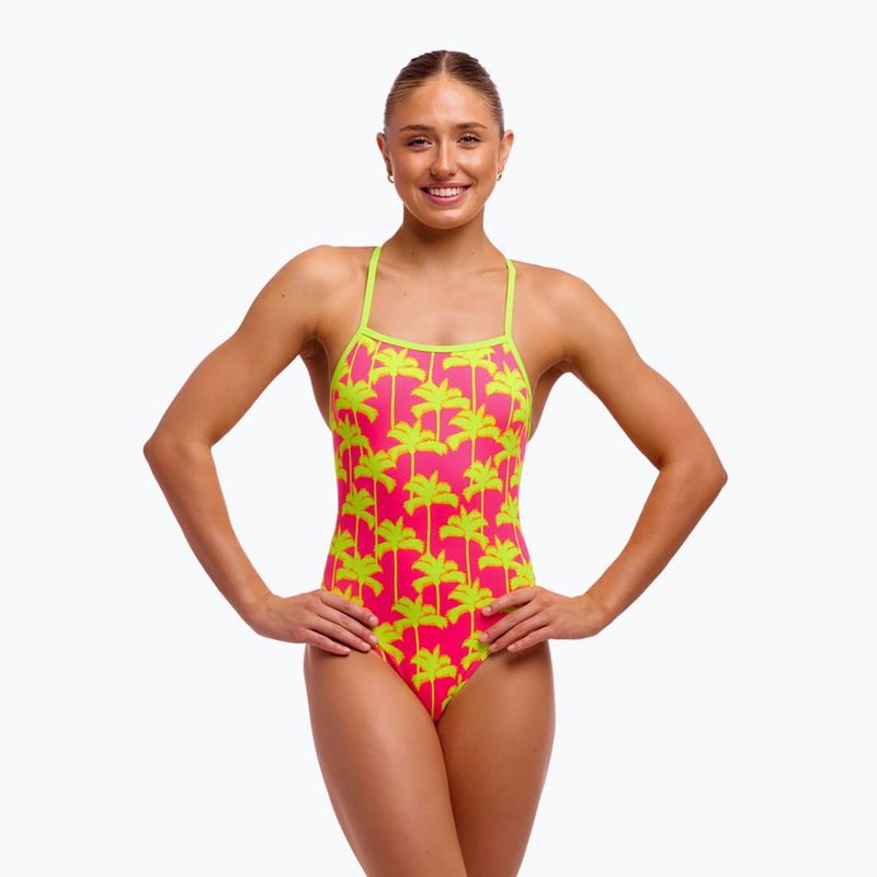 Dámske jednodielne plavky Funkita Tie Me Tight One Piece sweet coconuts