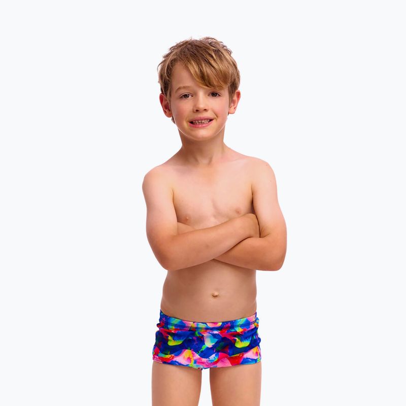 Detské plavecké boxerky Funky Trunks Printed Trunks wet wave 2