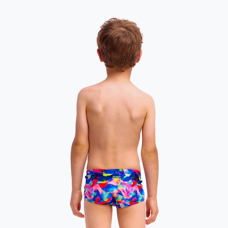 Detské plavecké boxerky Funky Trunks Printed Trunks wet wave 3