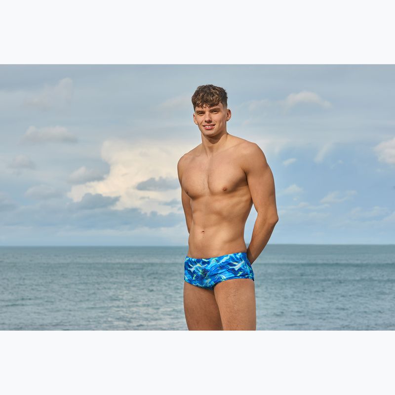 Pánske plavecké boxerky Funky Trunks Sidewinder Trunks storm chaser 7