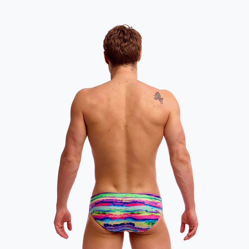 Pánske plavky Funky Trunks Classic Brief paint patch 2