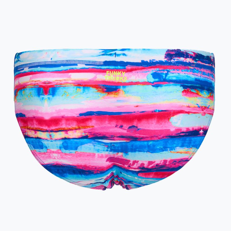Pánske plavky Funky Trunks Classic Brief color cutaway 2