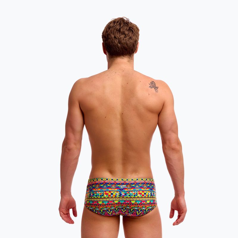 Pánske plavecké boxerky Funky Trunks Sidewinder Trunks packed up 4