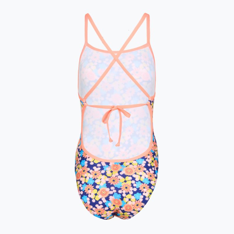 Dámske jednodielne plavky  Funkita Tie Me Tight One piece killer flowers 2