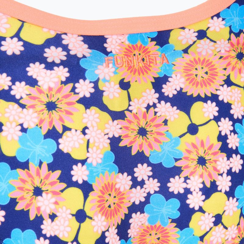 Dámske jednodielne plavky  Funkita Tie Me Tight One piece killer flowers 3