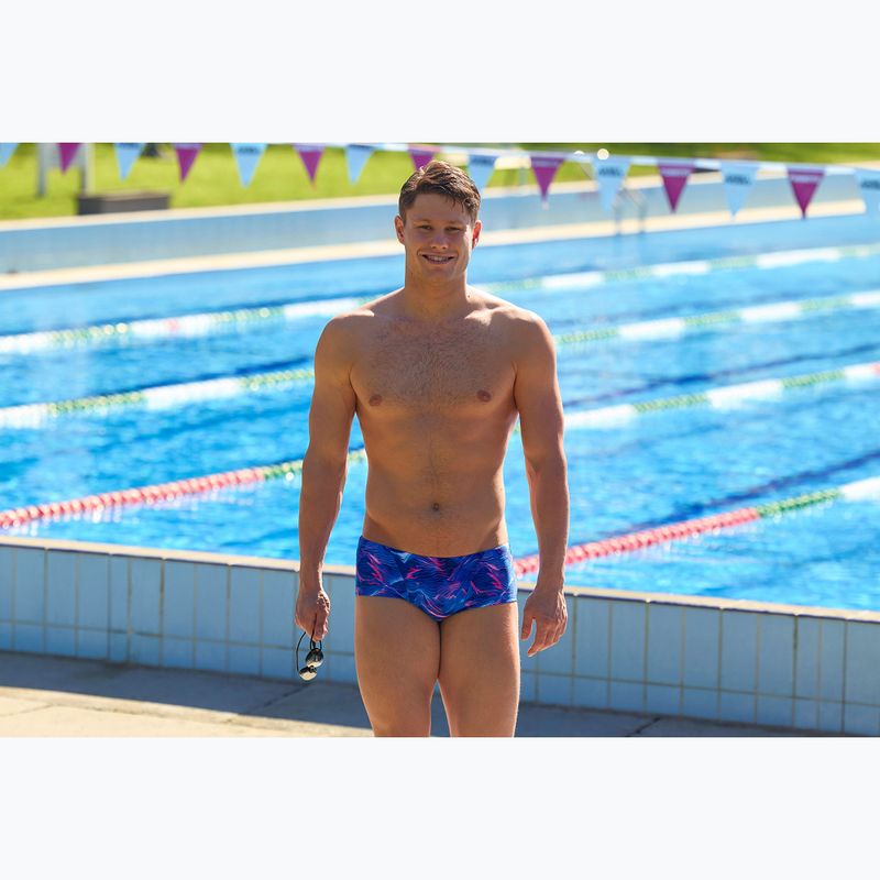 Pánske plavecké boxerky Funky Trunks Classic Trunks rising tide 6