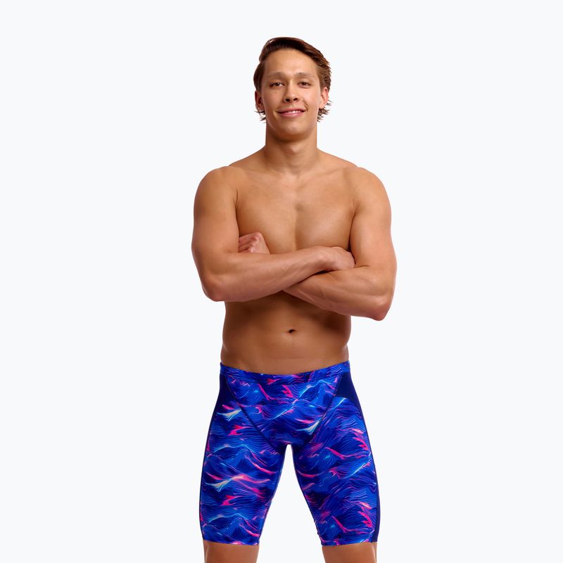 Pánske plavecké jammery Funky Trunks Training Jammers rising tide 3