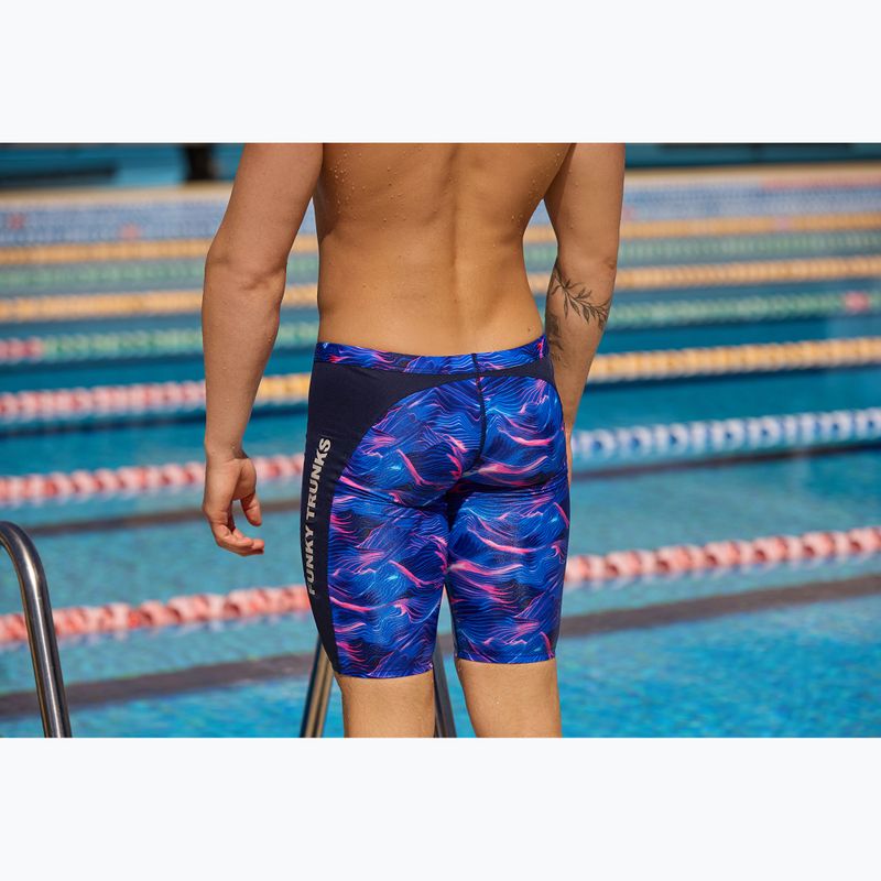 Pánske plavecké jammery Funky Trunks Training Jammers rising tide 7