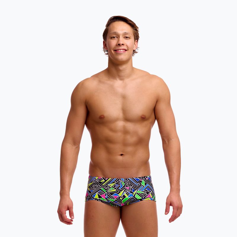 Pánske plavecké boxerky Funky Trunks Classic Trunks bits of peace 2