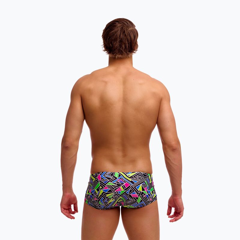 Pánske plavecké boxerky Funky Trunks Classic Trunks bits of peace 4