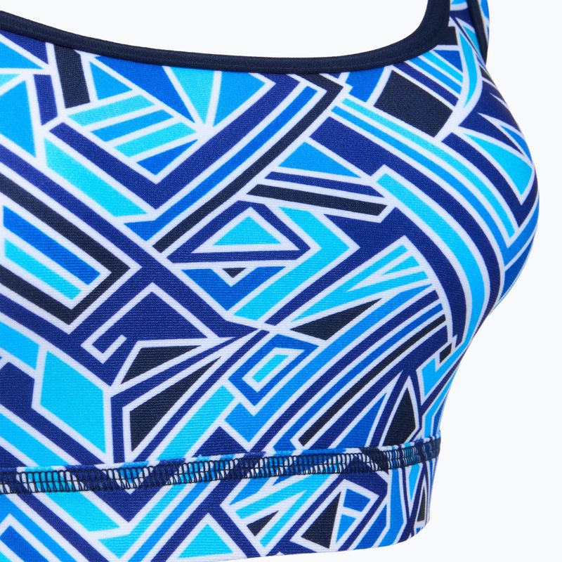 Vrchný diel plaviek Funkita Sports Top blue bits 3