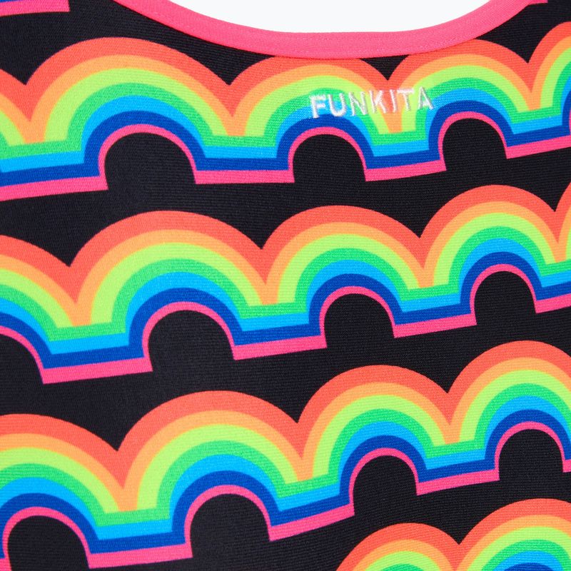 Dámske jednodielne plavky Funkita Diamond Secure One piece rainbowie 3