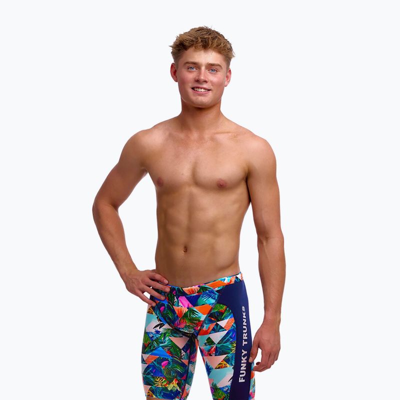 Detské plavecké jammery Funky Trunks Training Jammers palm prism 2