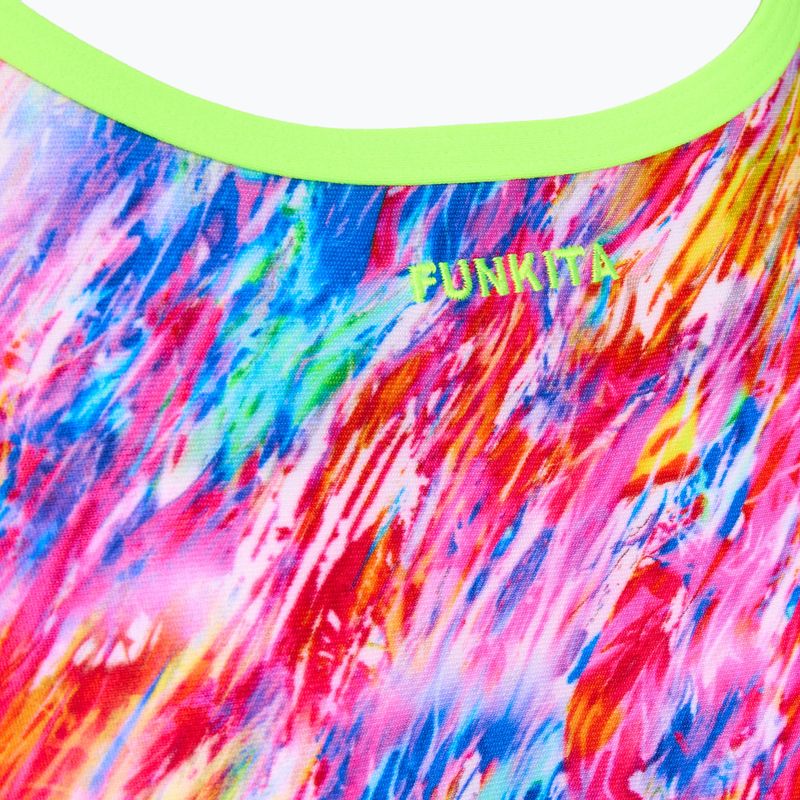 Dámske jednodielne plavky Funkita Single Strap One piece blow in 3