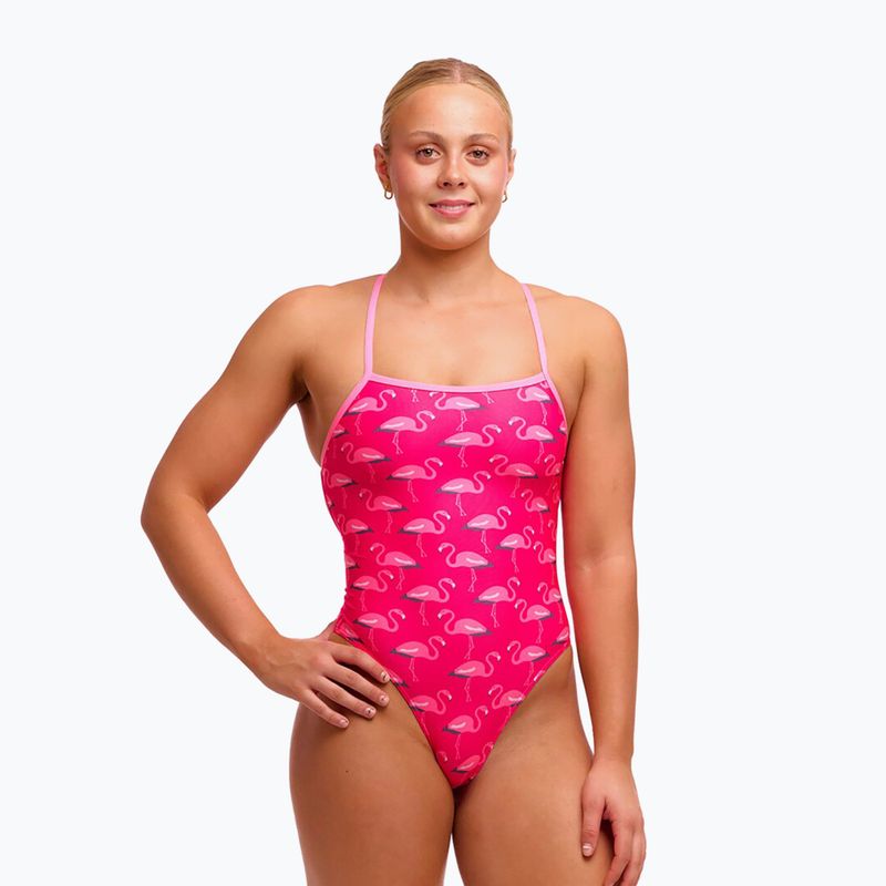 Dámske jednodielne plavky Funkita Strapped In One piece flaming go gos 4