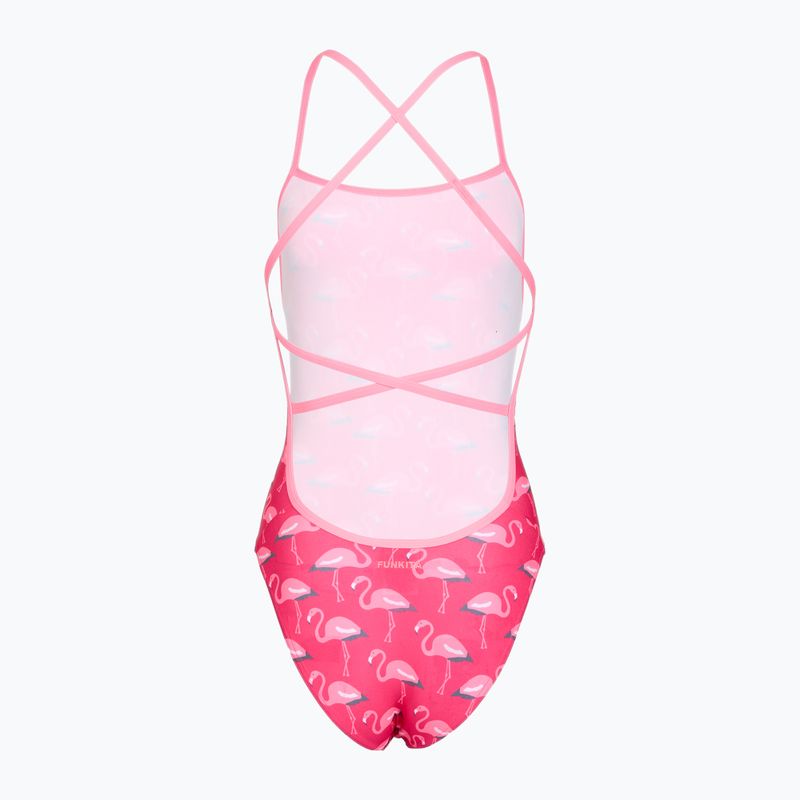 Dámske jednodielne plavky Funkita Strapped In One piece flaming go gos 2