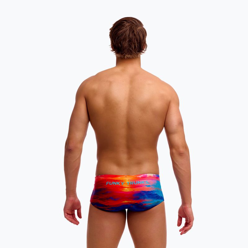 Pánske plavecké boxerky Funky Trunks Sidewinder Trunks sunset delight 4