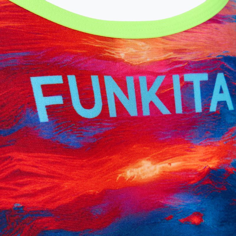 Dámske jednodielne plavky Funkita Tie Me Tight One piece sunset delight 3